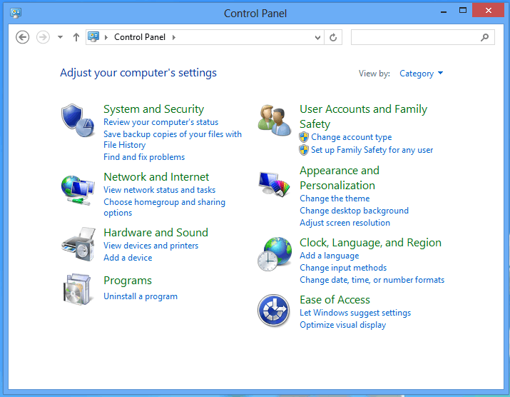 Не открывается панель управления windows 11. Родительский контроль Windows 11. Как открыть панель управления в языке. Uninstall Windows 8.